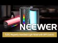 Introducing to the NEEWER TL97C Magnetic Handheld Light Wand with APP Control