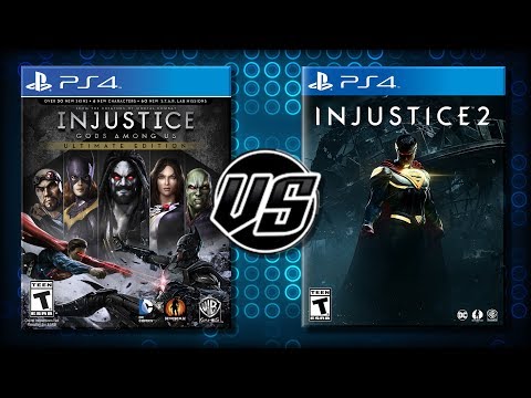 Injustice 1 VS Injustice 2