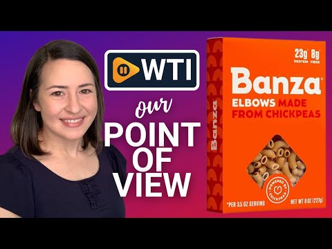 Banza Elbow Pasta from Chickpeas - WTI product video review