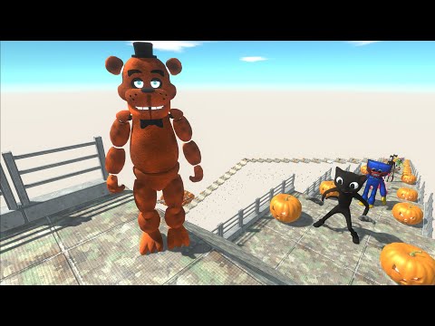 FREDDYFAZ BEAR DEATH FALL - Animal Revolt Battle Simulator