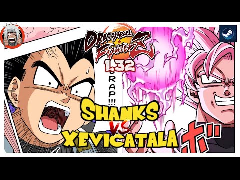 DBFZ SHANKS vs XEVICATALA (Cell, Vegeta, Janemba) Vs (GokuBlack, Gohan, Janemba