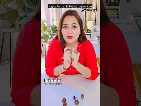 aapke partner ki current feelings aapke liye | Dice Reading | Hindi Tarot Reading | #dicereading