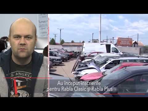 Știri Mediafax 12 Aprilie - Au început înscrierile pentru Rabla Clasic și Rabla Plus