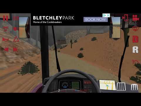 Bus simulator 17 | bus struggles to get up hill