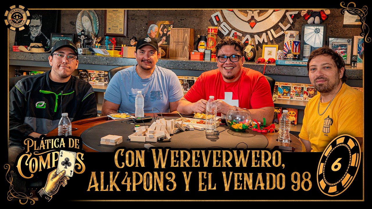 Plática de Compas | Wereverwero, Alk4pon3 y El Venado 98 | Ep. 6