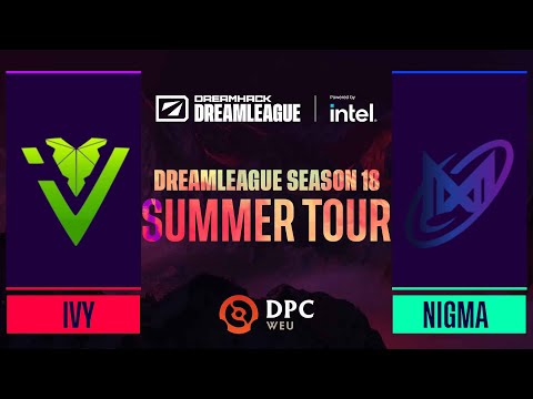 Dota2 - Nigma Galaxy vs. IVY - Game 1 - DPC WEU Tour 3 - DreamLeague Season 18