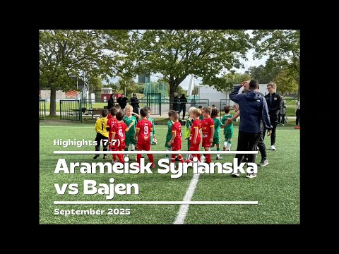 Arameisk-Syrianska vs Bajen Highlights - Top Level youth soccer (6yo)