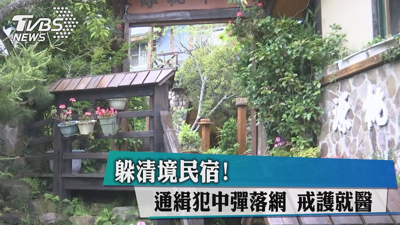躲清境民宿!通緝犯中彈落網 戒護就醫