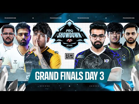 UE Pro Showdown 2026 | #BGMI | Grand Finals Day-3 | Ft- #GodL , #SouL , #RNTX , #K9 , etc