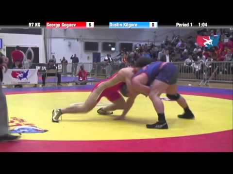 97 KG Finals - Georgy Gogaev (Russia) vs Dustin Kilgore (Sunkist Kids)