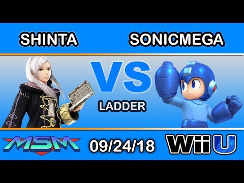 MSM 159 - Shinta(Robin) vs Sonicmega (Megaman) Ladder - Smash 4