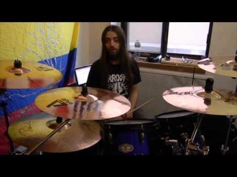 The Agonist - Panophobia Drum Playthrough with Simon McKay