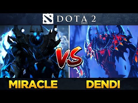 Miracle vs Dendi - EPIC Shadow Fiend Battle Dota 2