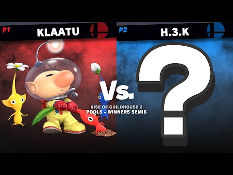 Klaatu (Olimar) vs H3K (Mii Swordfighter) - Pools Winners Semis Rise of Guildhouse 2