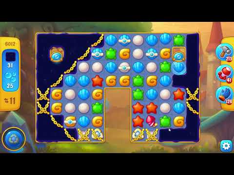 Fishdom 6012 Super Hard Level - 16 moves - NO BooSTERS