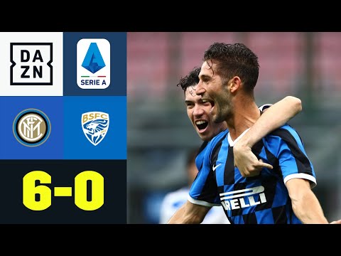 Sechs Tore, sechs Schützen! Nerazzurri gnadenlos: Inter Mailand - Brescia 6:0 | Serie A | DAZN
