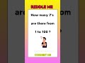 Funny Maths Riddles With Answers Riddlezone Numberriddles