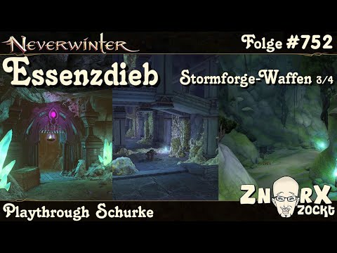 NEVERWINTER #752 NORTHDARK - Essenzdieb & Stormforge-Waffenset bauen 3/4 - Schurke - PS4/PS5 Deutsch