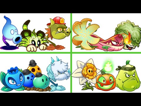 PvZ 2 9.4.1 - 4 Super Team Plants Vs Team Zombies Part 101