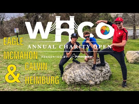 2020 W.A.C.O. PRACTICE ROUND WITH EAGLE MCMAHON AND CALVIN HEIMBURG!!!