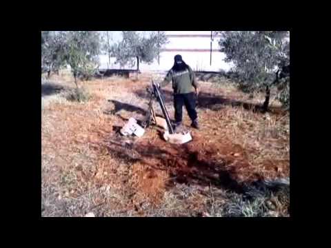 استهداف مواقع قوات النظام على جبهة عين البيضة ودنون في ريف دمشق بقذائف الهاون من قبل لواء بيارق الإسلام ولواء تبارك الرحمن