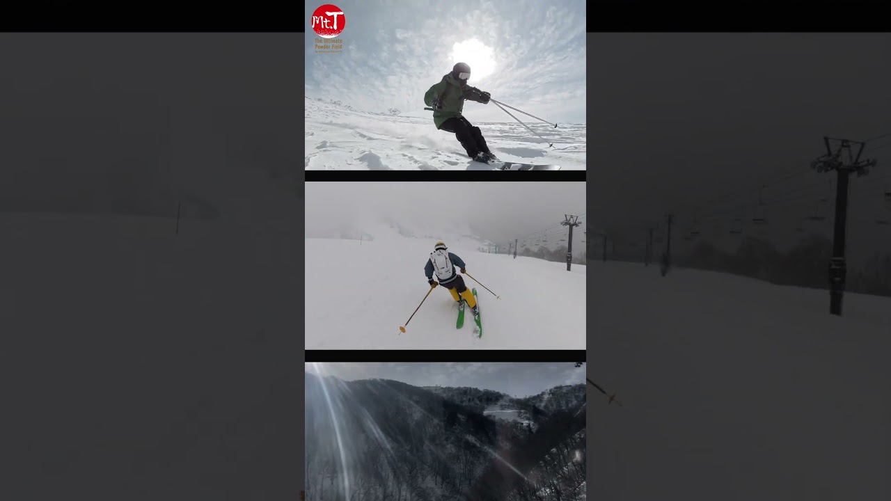 Flow in 60 Seconds 【旧:谷川岳天神平スキー場】星野佳路代表と滑る！Mt.T by 星野リゾート②