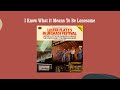 I Know What It Means To Be Lonesome - Lester Flatt & The Nashville Grass