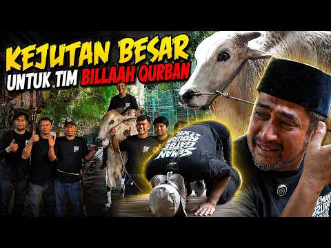 SUJUD SYUKUR DARI TIM BILLAAH S3MB3LIH QURBAN