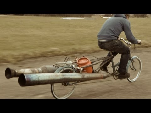 The JET Bicycle - The most dangerous unsafe bike EVER Video