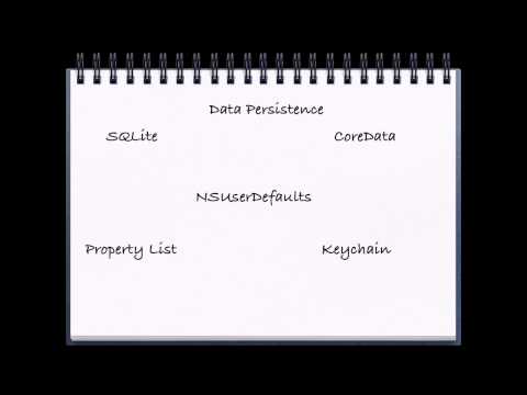 iOS Programming Tutorial - Data Persistance in Objecctive C- 36