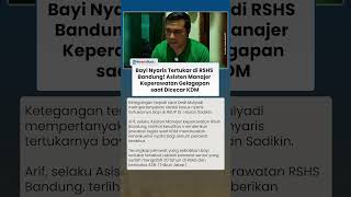 Asisten Manajer Keperawatan RSHS Bandung Gelagapan Dicecar KDM Kasus Bayi Nyaris Tertukar!