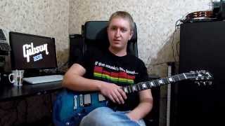 Video thumbnail for Gibson SG Carved Top - review by Nick Percev by Nick Percev