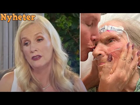 Gunilla Perssons sorg – mamma Iris död: ”Jag är i fullständig chock”