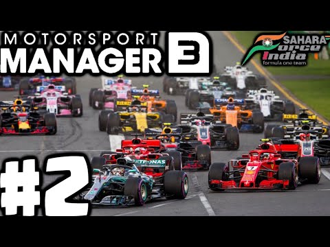 Motorsport Manager Mobile 3 Career Mode - Part 2 TOUGH START - |THE FORCE INDIA RESURRECTION|