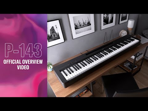Yamaha P-143 Digital Piano Overview