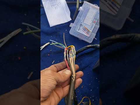 How to connect newer Mercury outboard engine to older control box/shifter 7 prong to 8 prong splice