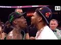 Shakur Stevenson Got in the Ring to Confront O’Shaquie Foster
