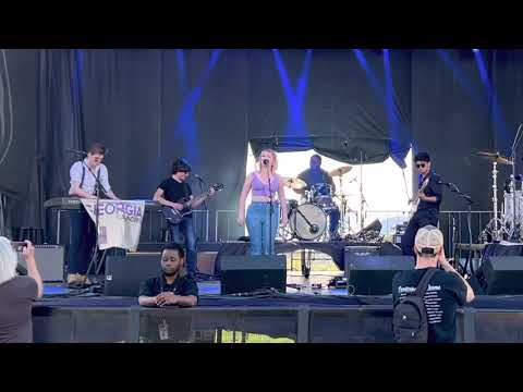 Thumbnail for Georgia Saunders / Not A Saint Band performing Crossroads at JMU’s 2022 Purple Reign by Saint (band)