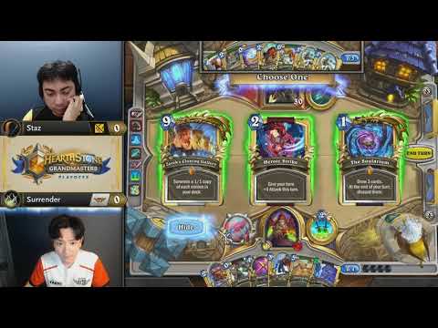 Staz vs Surrender - Semifinals - Hearthstone Grandmasters Asia-Pacific Playoffs