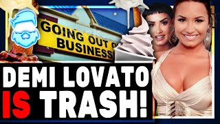 Demi Lovato Is SUDDENLY &quot;Non-Binary&quot; After Terrible Press With Yogurt Store Clowns Fall For It