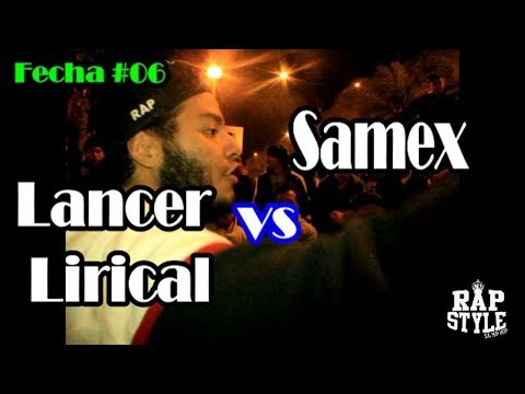 LANCER LIRICAL(Venezuela) vs SAMEX(Perú)  -Semifinal- 1ra Liga Rapstyle Sjl (Fecha 06) 2017