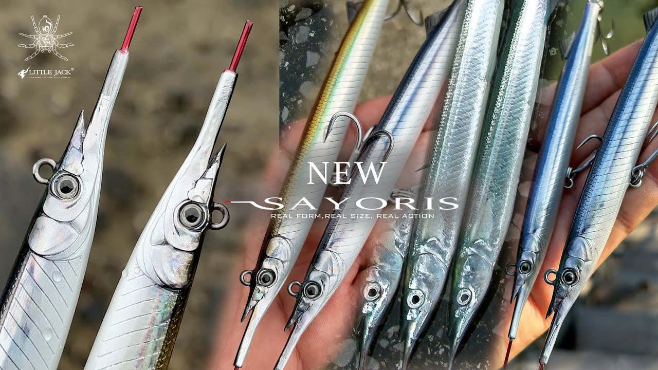 Little Jack Sayoris 135mm 23g Garfish Sinking Pencil Lure video thumbnail