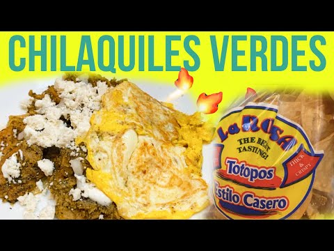 How to make Chilaquiles Verdes | Super Easy Recipe