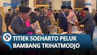 Momen Titiek Salami Bambang Trihatmodjo setelah Prabowo Anugerahi Gelar Pahlawan ke Soeharto