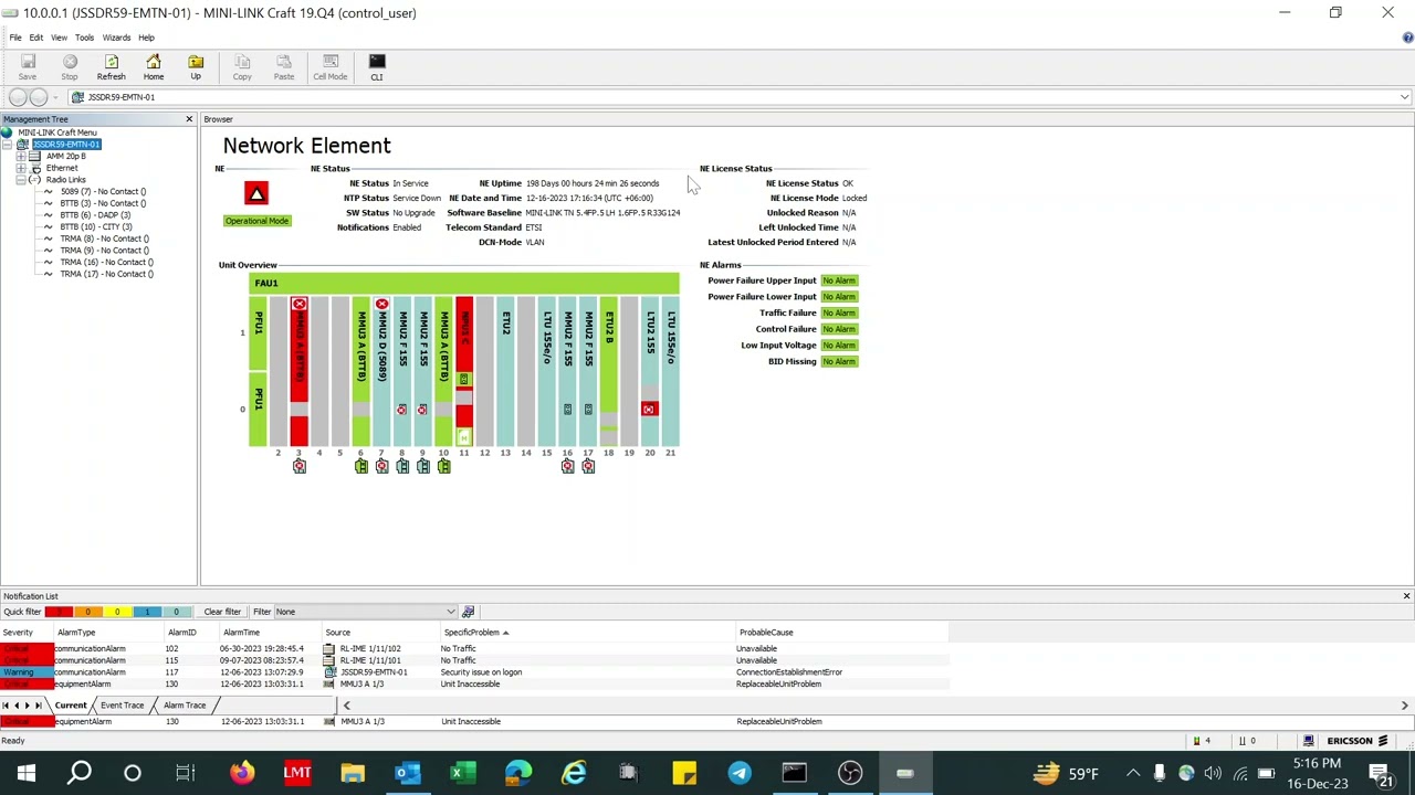 EMTN/ericsson Magzine password  change by CLI Command