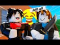 BEATING HACKERS IN MM2 Funny Moments