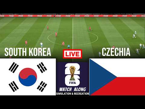 대한민국 vs 체코 | 2026 FIFA 월드컵 | 경기 전체 스트리밍 | Video Game - Simulation