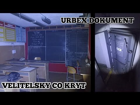 Najzachovalejší Veliteľský CO Kryt - História Civilnej Ochrany {URBEX DOKUMENT} #1 ☢️