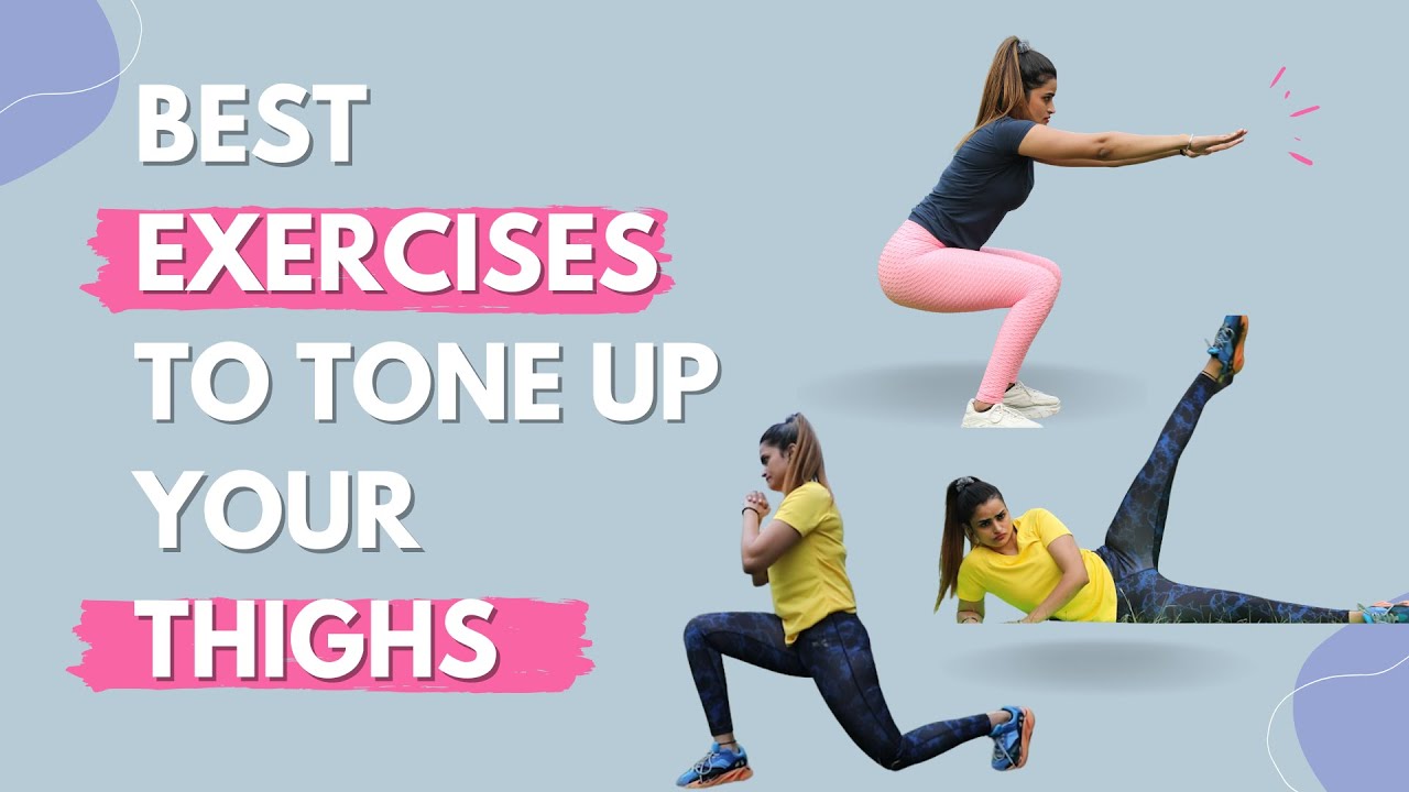 Top 5 Exercises To Tone Up Your Thighs|Best Legs workout| Shweta Pal