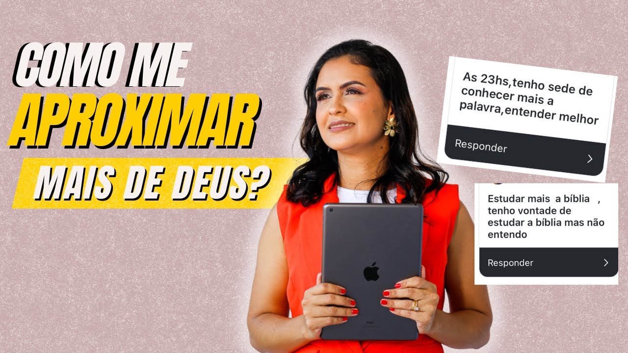Como me aproximar mais de Deus ? | 4 hábitos que podem mudar sua vida.